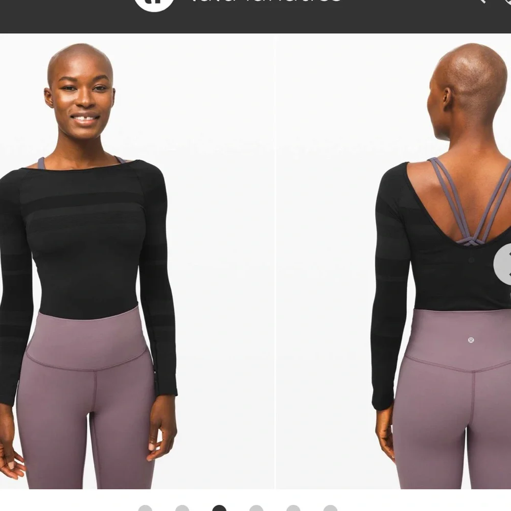 Lululemon Gleam and Glow Bodysuit Size XL - Picture 4 of 10